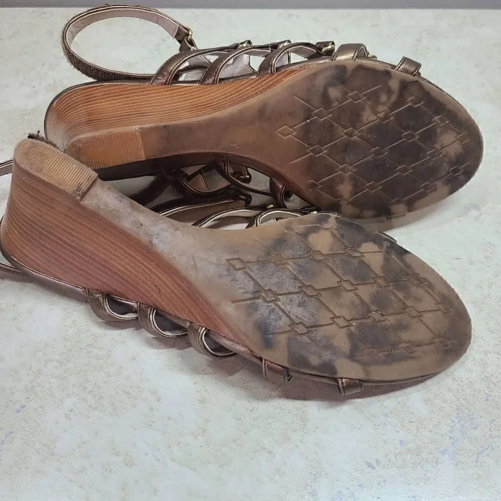 Nickels Soft Bronze Sandals 8.5